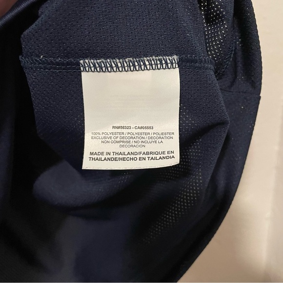 Nike Golf Dri- Fit Tour Performance Pocket Golfing Polo Shirt Men’s L Navy Blue​ - Picture 7 of 9